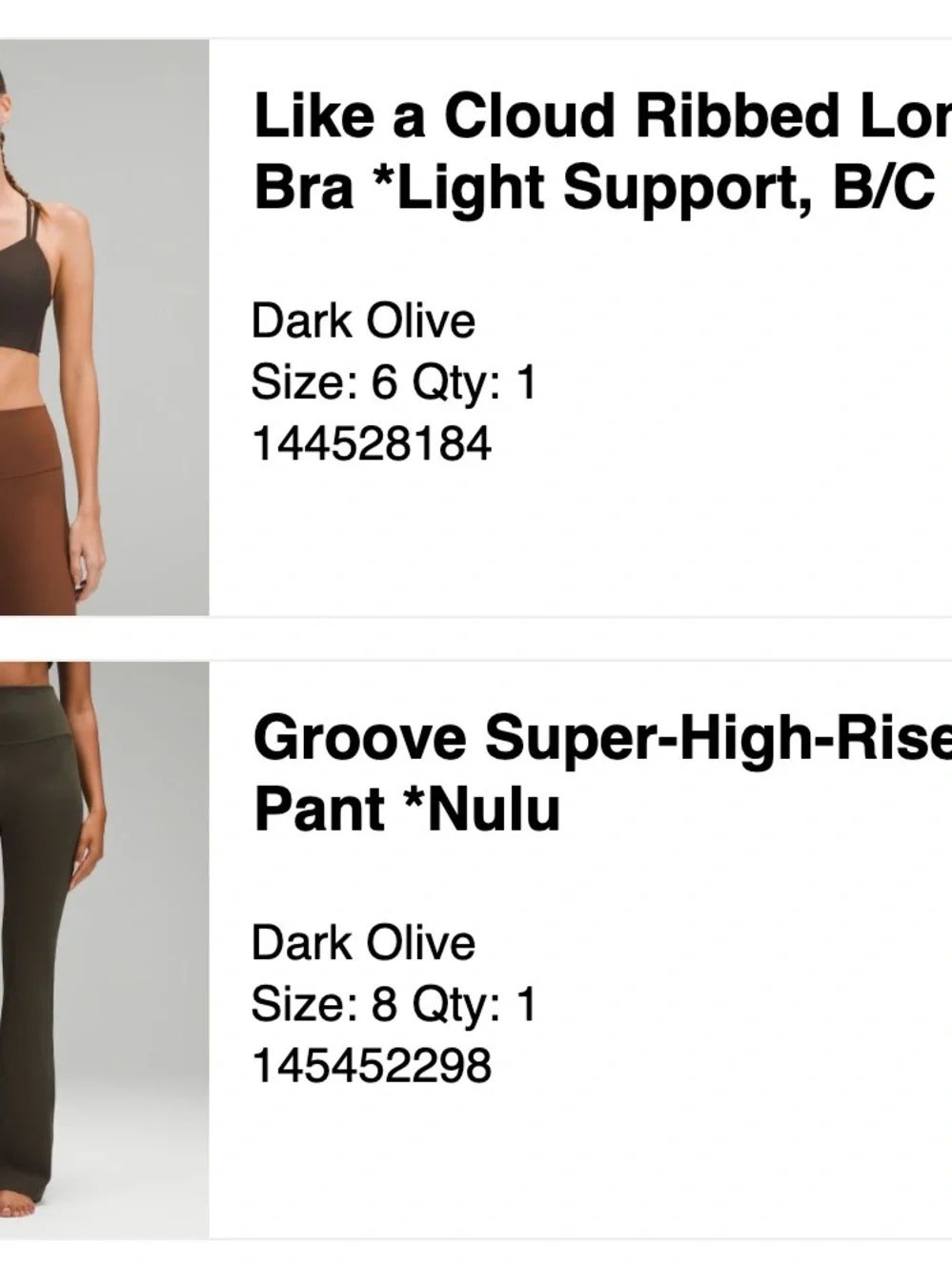 lululemon athletica Groove Super-High-Rise Pant Nulu in Dark Olive